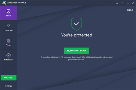 Avast Free Antivirus 20.5.5410 full