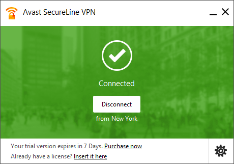 Windows 8 Avast SecureLine VPN for Windows full